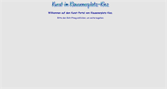 Desktop Screenshot of kunst-im.klausenerplatz-kiez.de